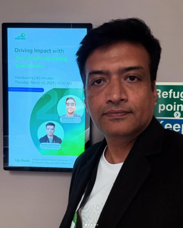 Chandan Kamal Sharma, Irish Dreamin, CRM & Marketing Automation Consultant